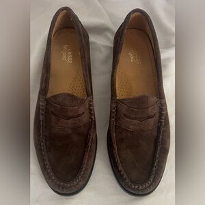 GH Bass WEEJUNS WHITNEY  BROWN SUEDE LOAFER SLIP ON SHOE US 7 $195